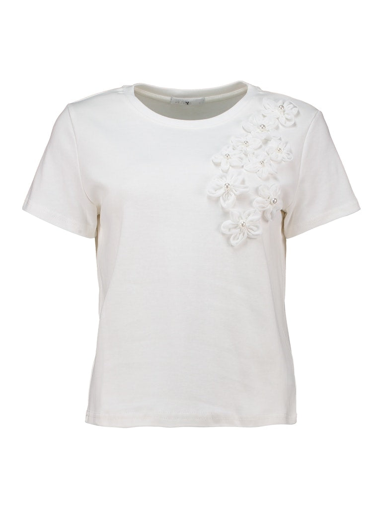 Haily's Damen T-Shirts Offwhite