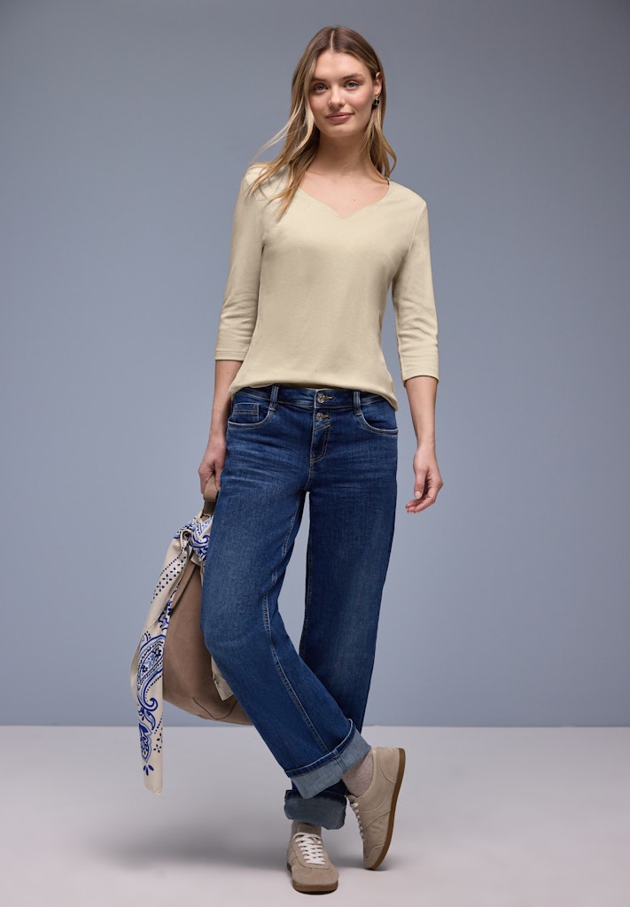 Street One Damen T-Shirts Cotton Be