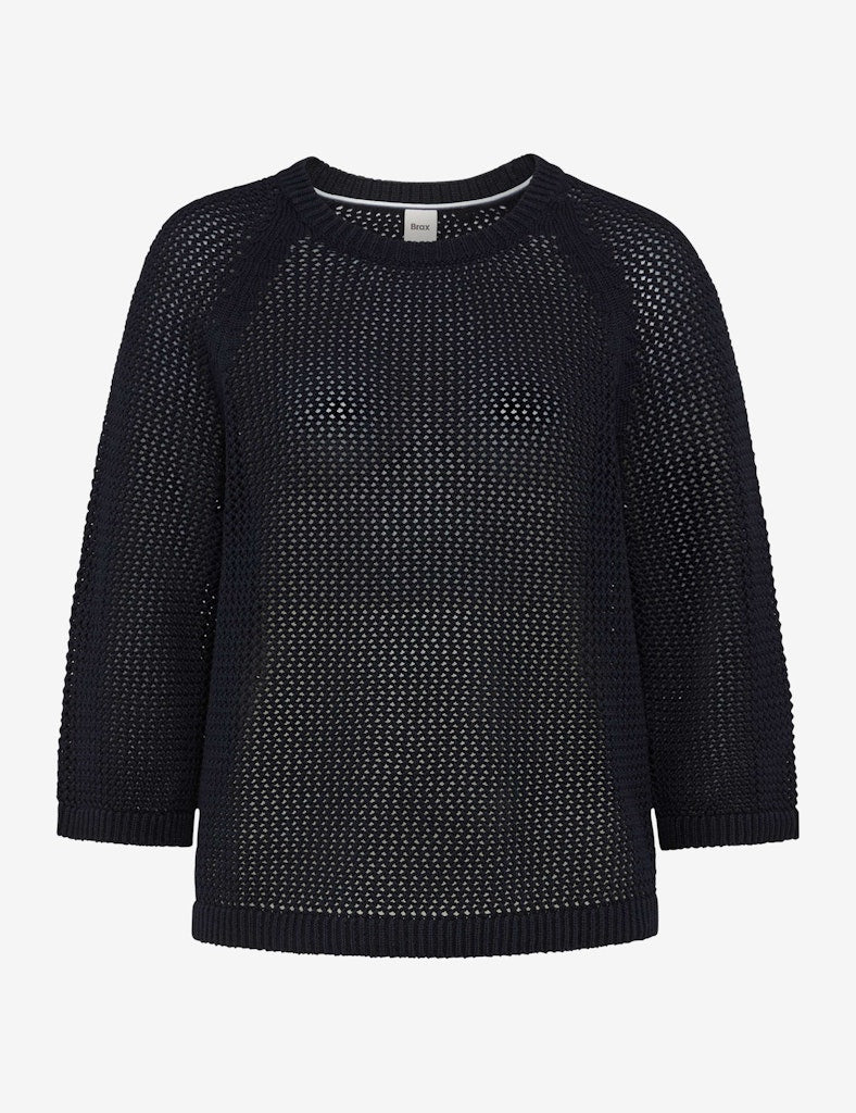 Brax Damen Pullover Navy