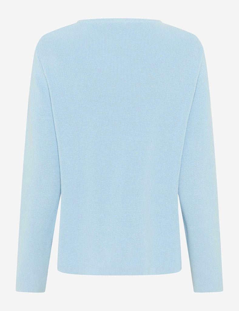 Brax Damen Pullover Vintage Blue