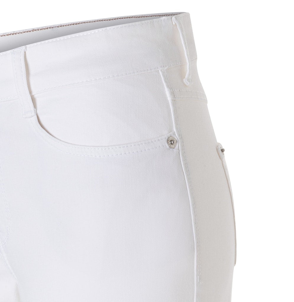 Mac Damen Jeans White Denim