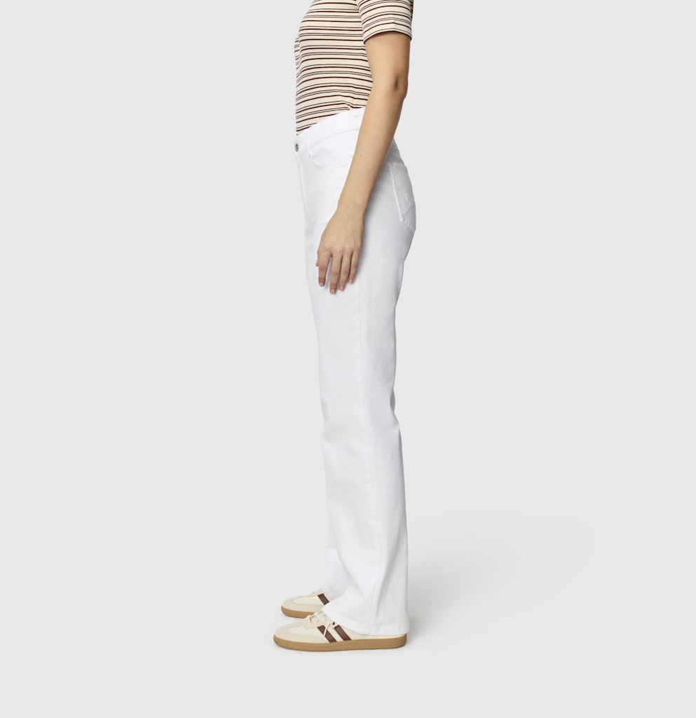 Mac Damen Hosen White