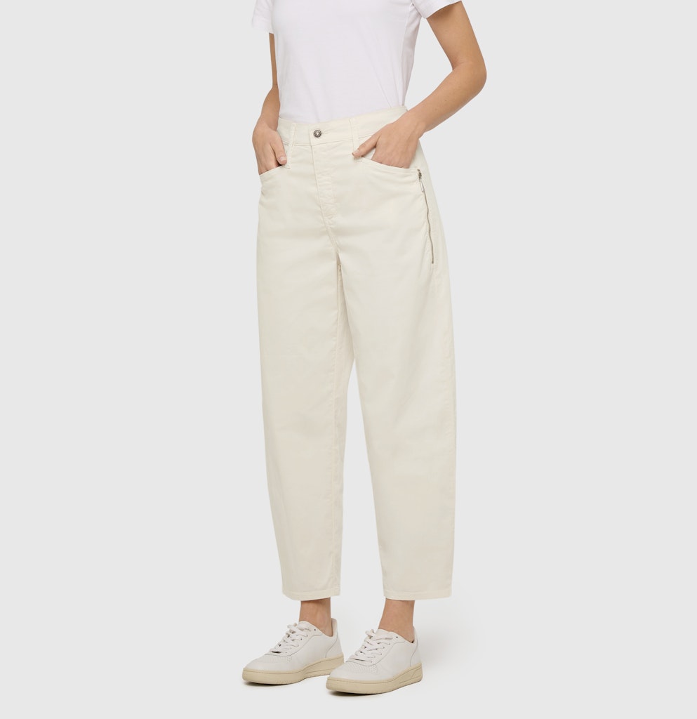 Mac Damen Hosen Antique White P