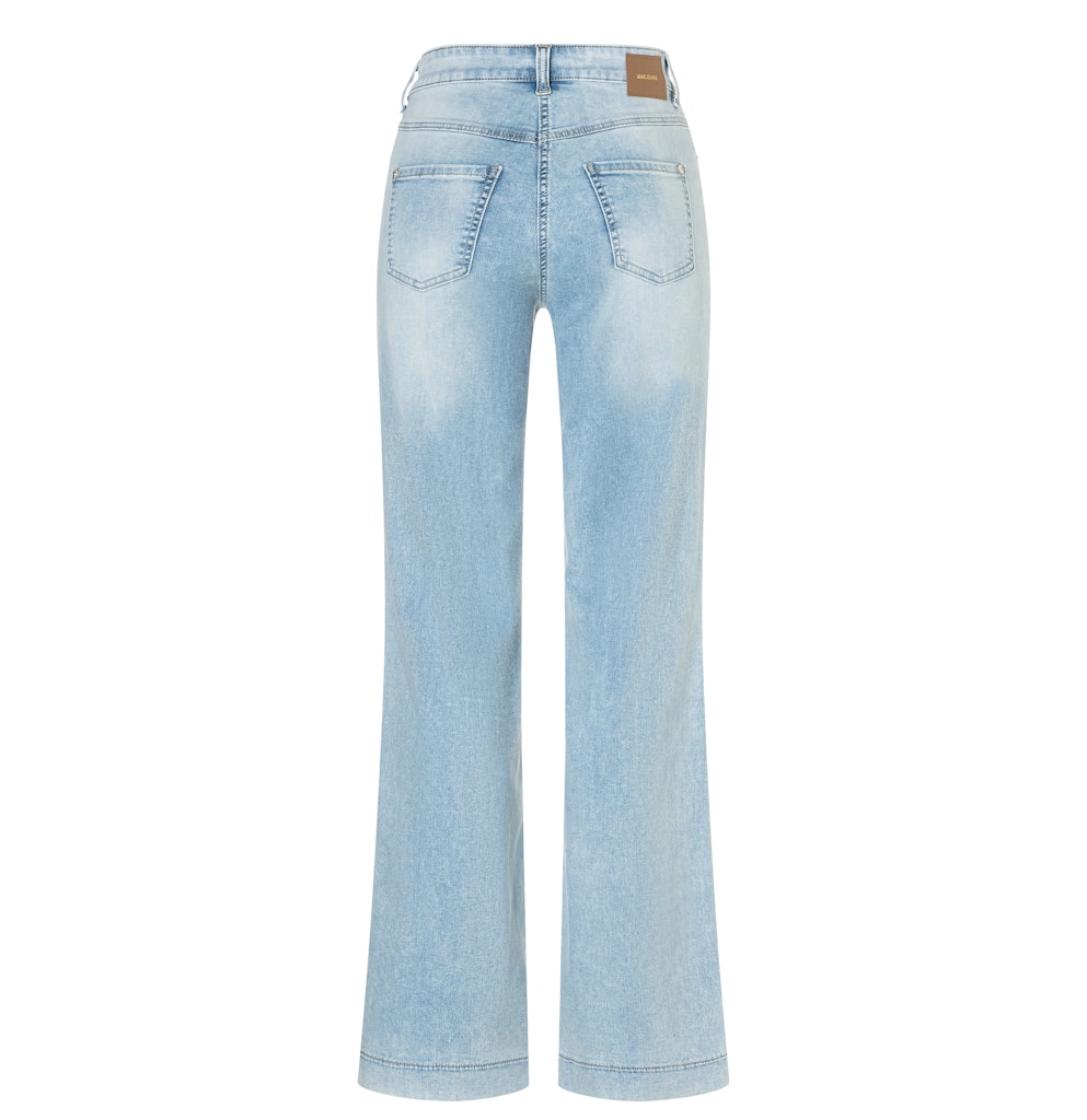 Mac Damen Jeans Light Azure Blu