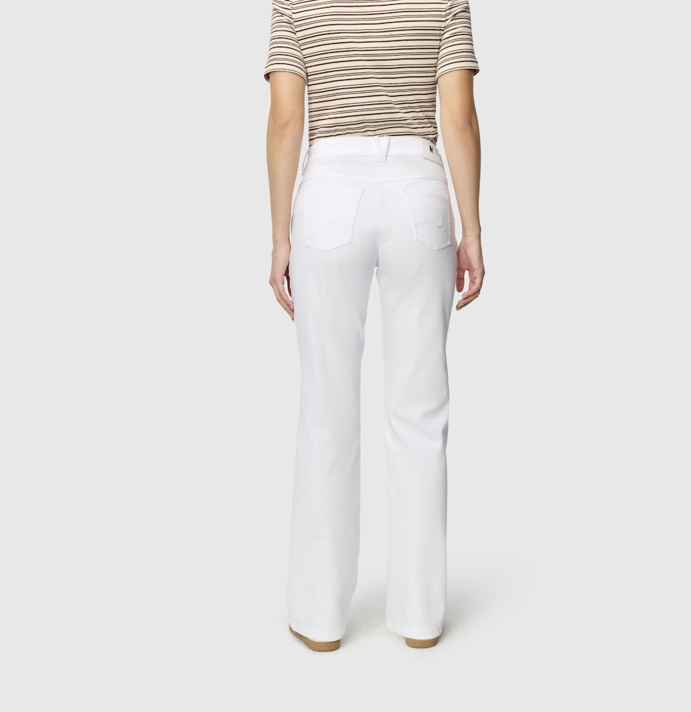 Mac Damen Hosen White