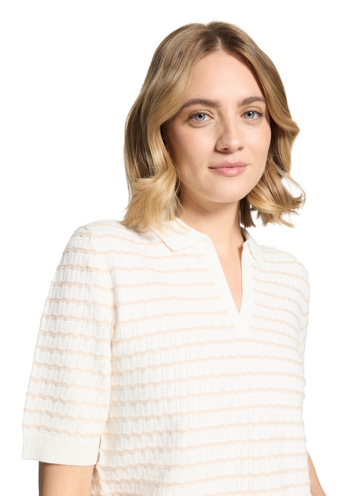 Betty & Co Damen Pullover Cream/Nature