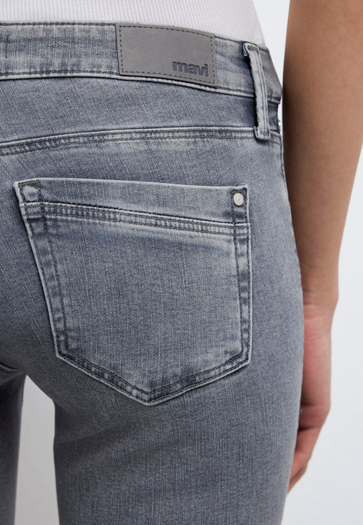 Mavi Damen Jeans Lt Smoke Str