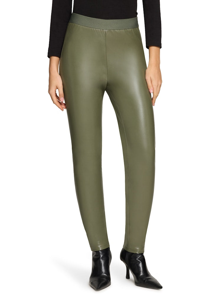 Betty & Co Damen Leggings Dusty Olive