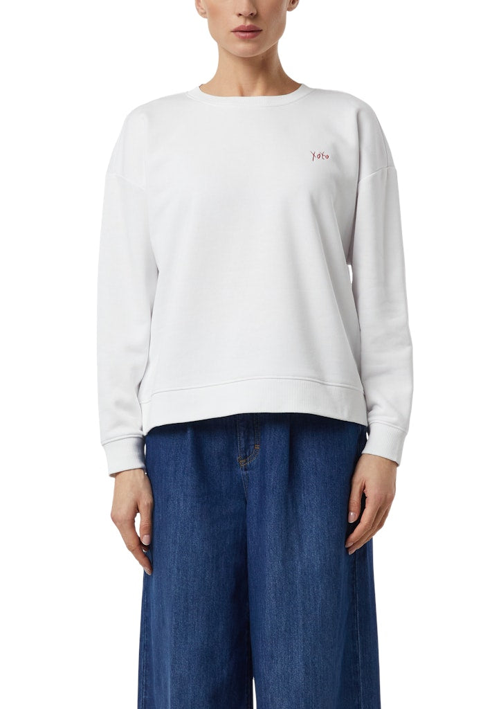 Comma Damen Sweatshirts White