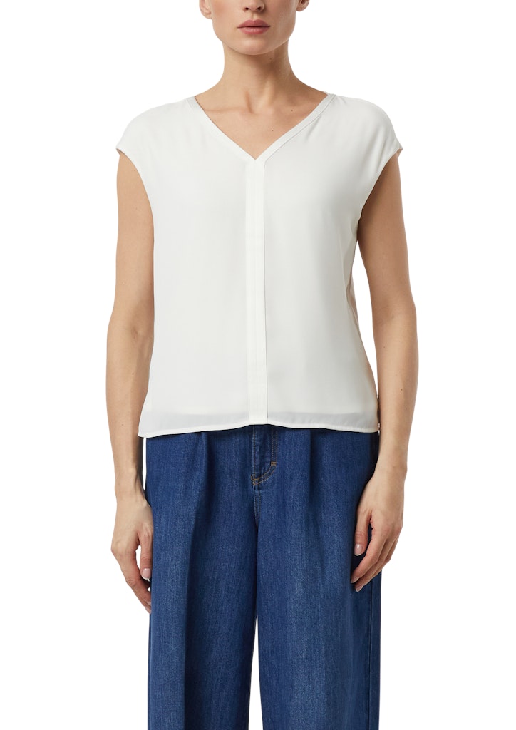 Comma Damen T-Shirts White