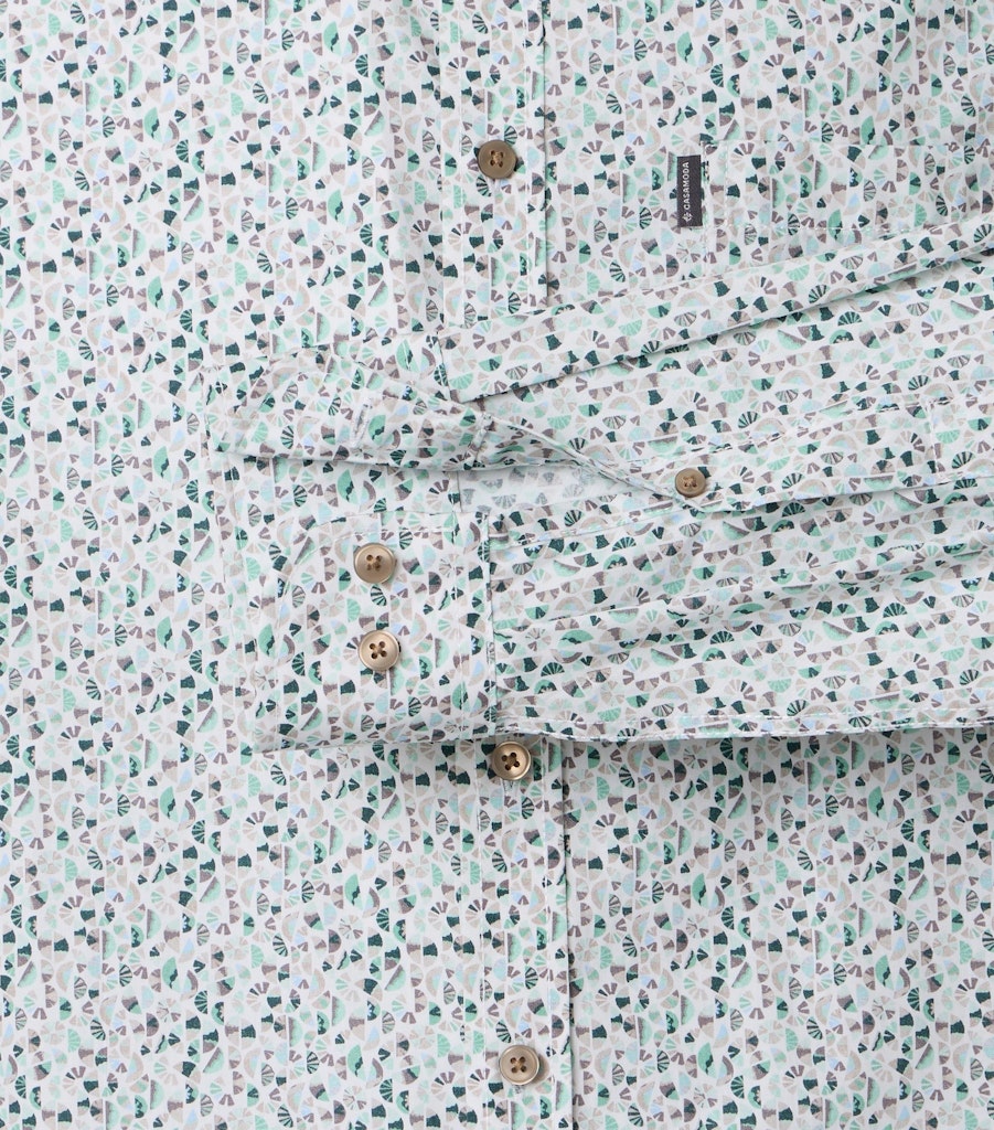 Casa Moda Herren Hemden  Gruen