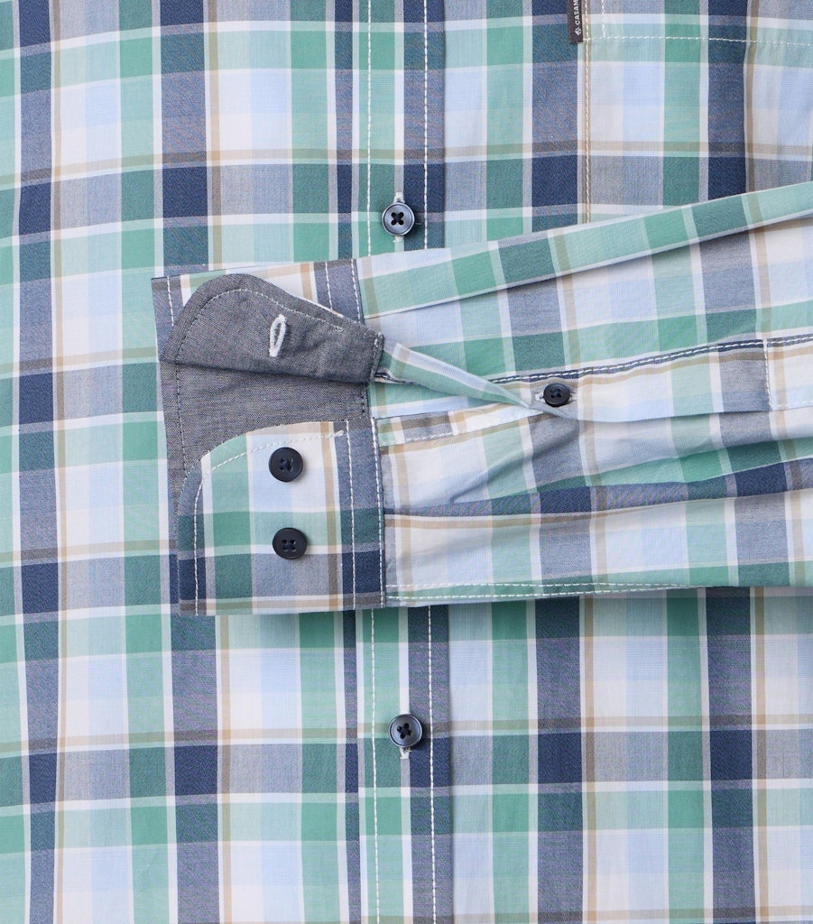 Casa Moda Herren Hemden  Gruen