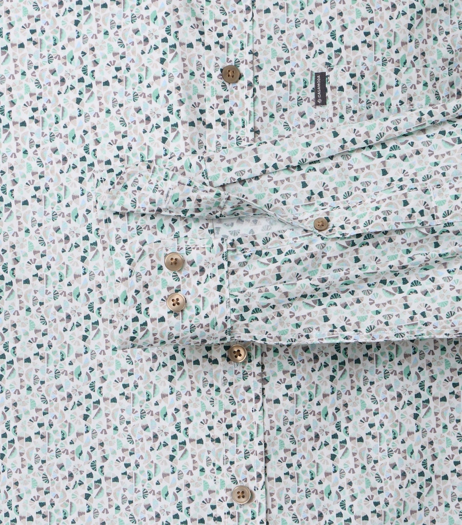 Casa Moda Herren Hemden  Gruen