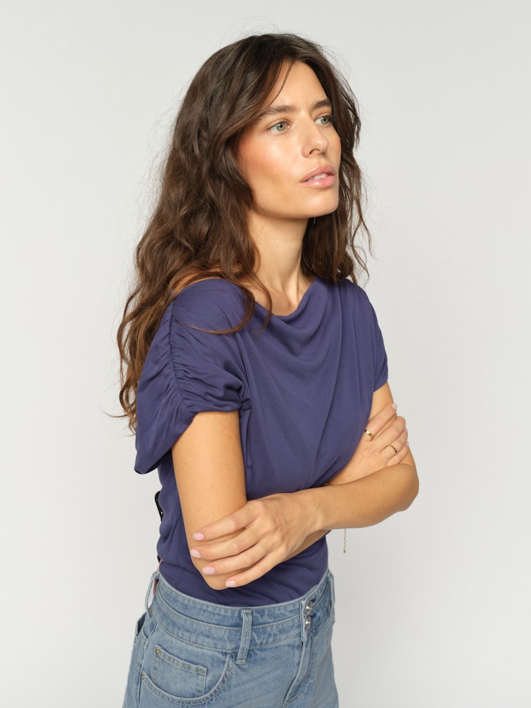 Mos Mosh Damen T-Shirts Crown Blue