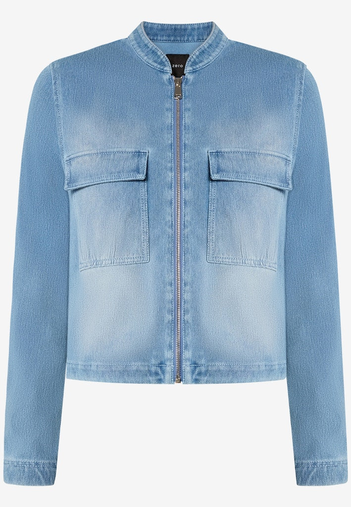 Zero Damen Blazer Blue Denim