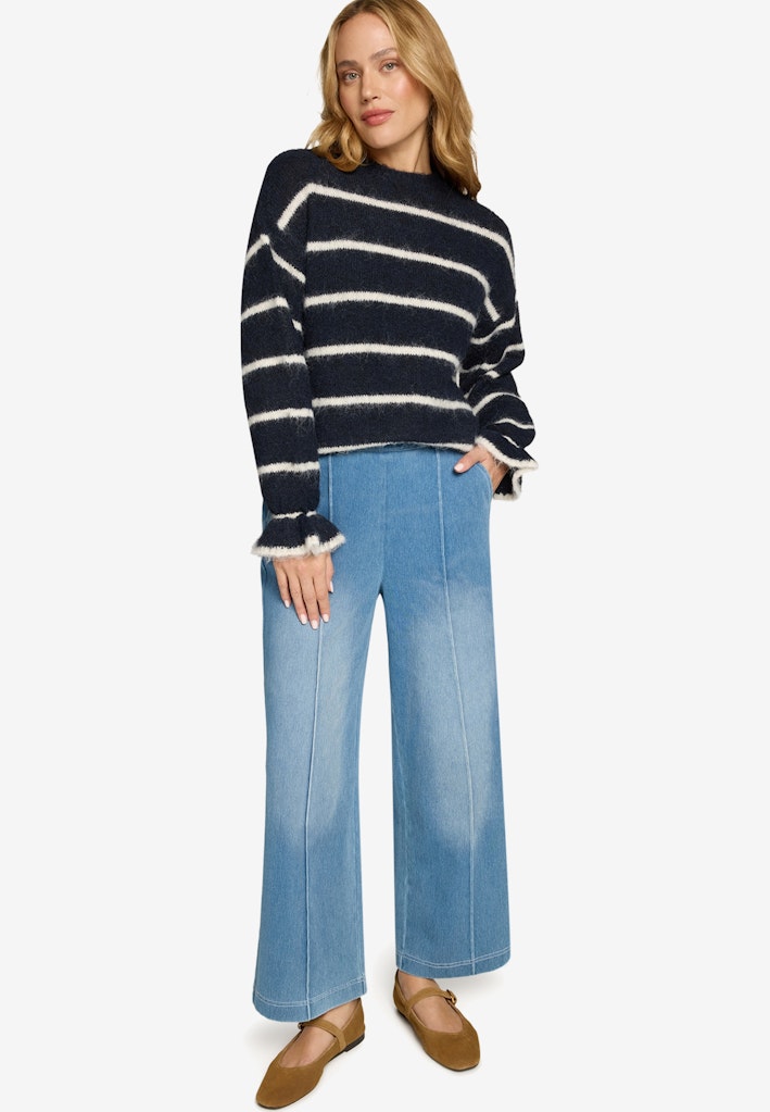 Zero Damen Jeans Blue Denim