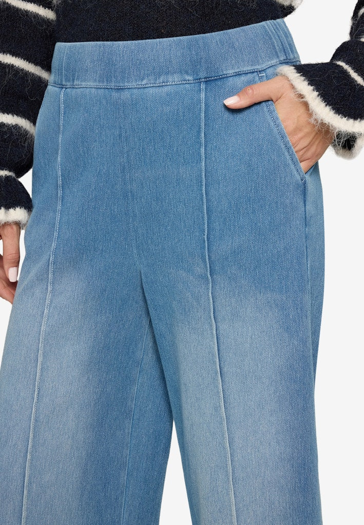 Zero Damen Jeans Blue Denim