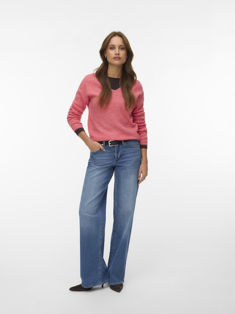 Vero Moda Damen Pullover Coral Paradise/