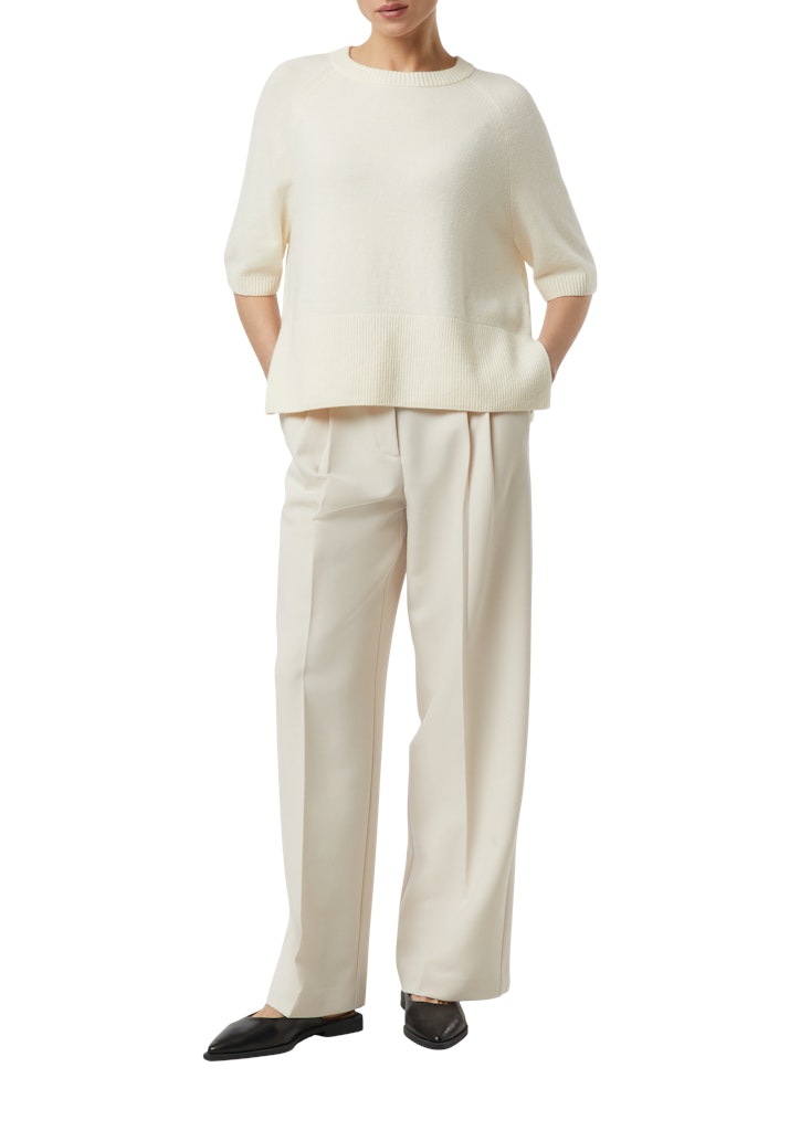 Comma Damen Pullover White