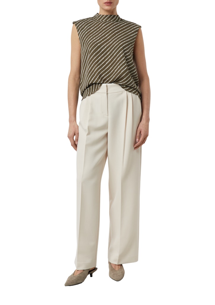 Comma Damen Blusen Green