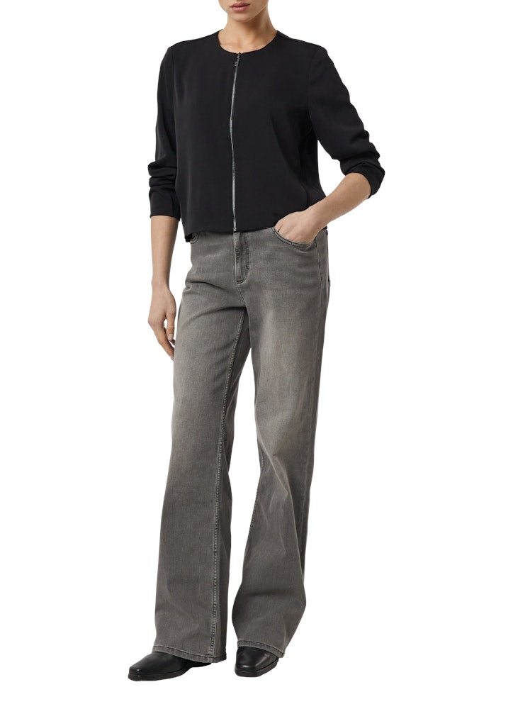 Comma Damen Blazer Grey/Black