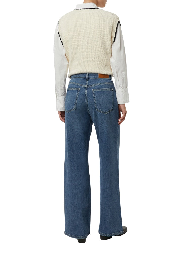 Comma Damen Jeans Blue