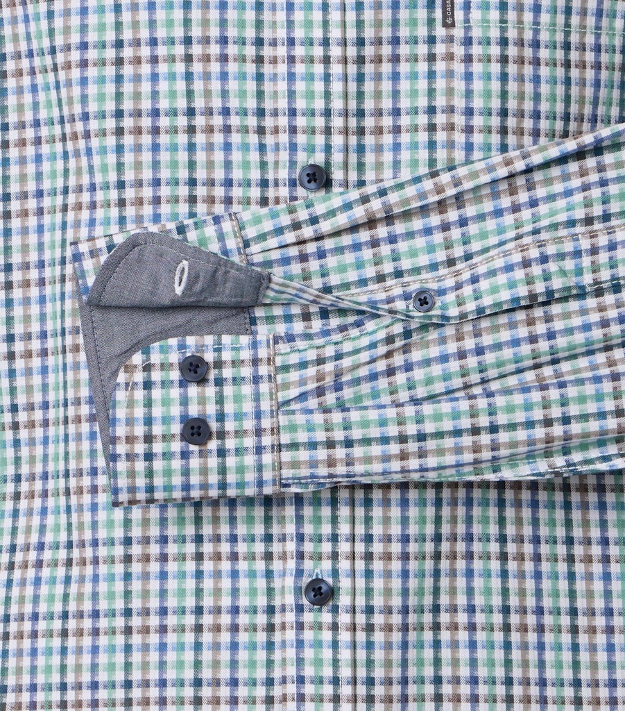 Casa Moda Herren Hemden  Gruen