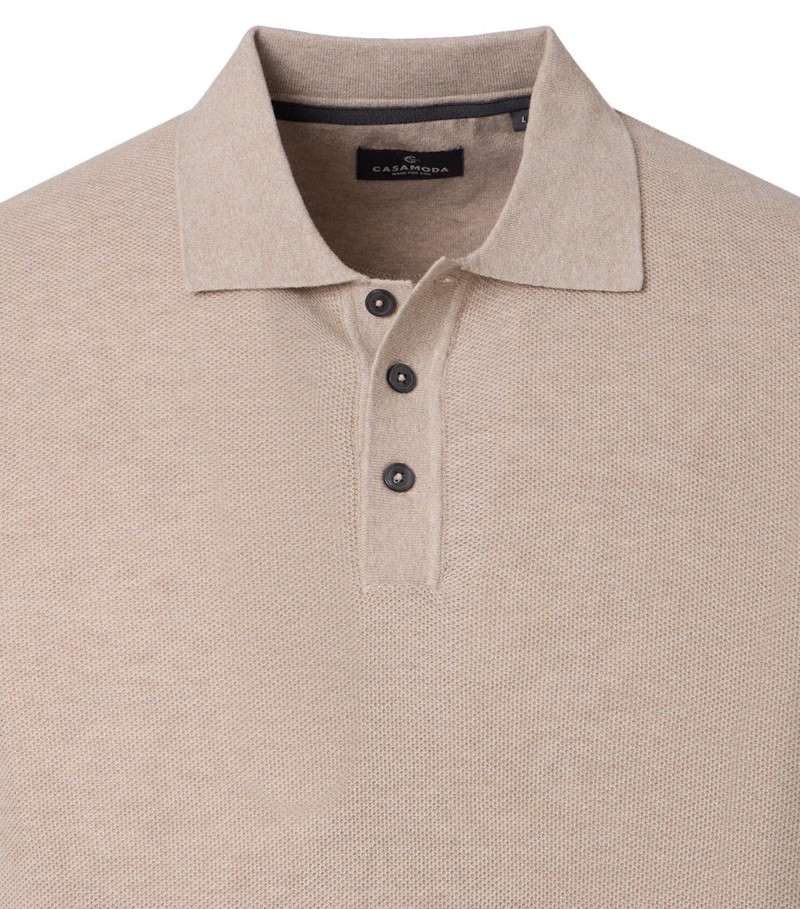 Casa Moda Herren T-Shirts kurz  Beige