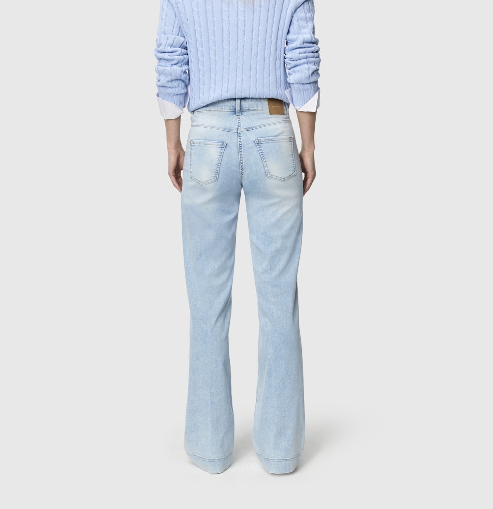 Mac Damen Jeans Light Azure Blu