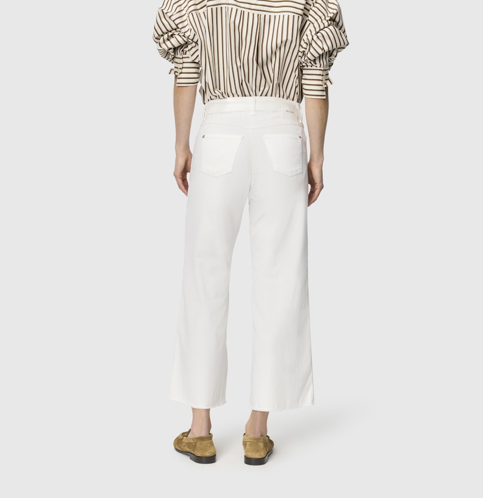 Mac Damen Jeans White Denim