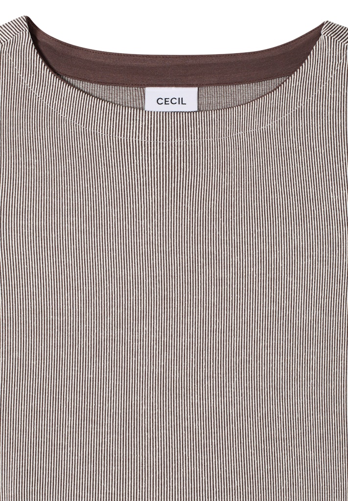 Cecil Damen T-Shirts  Macchiato