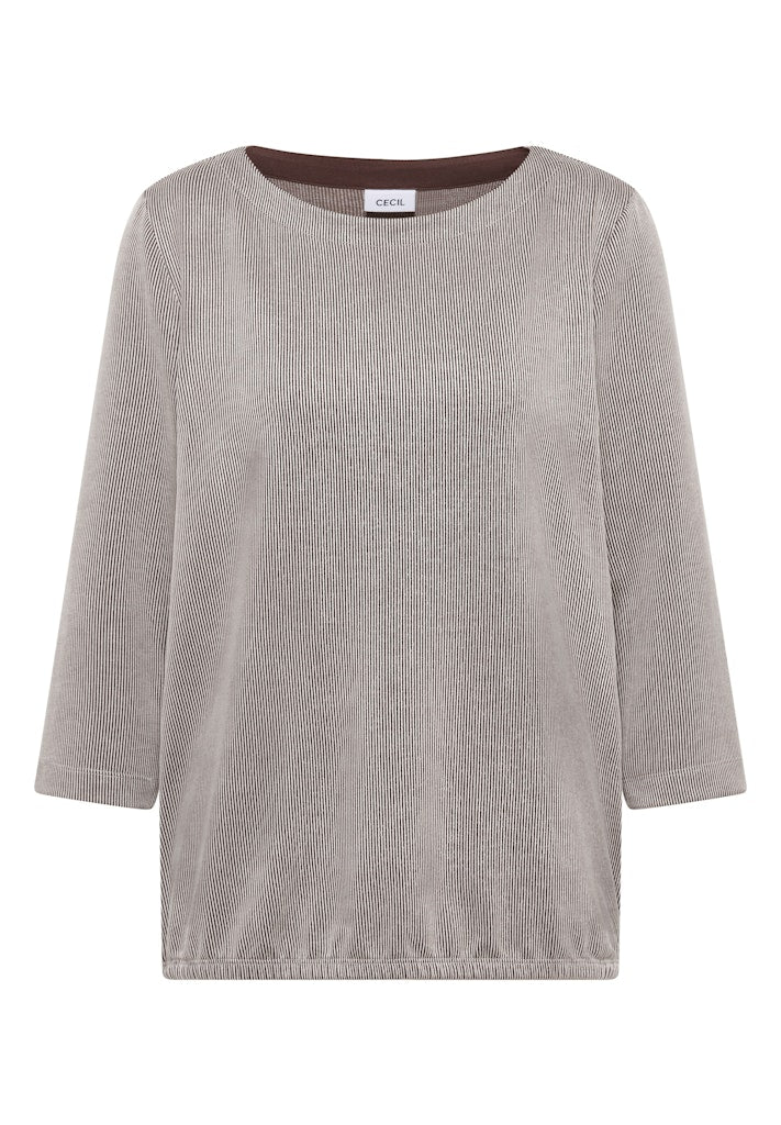 Cecil Damen T-Shirts  Macchiato