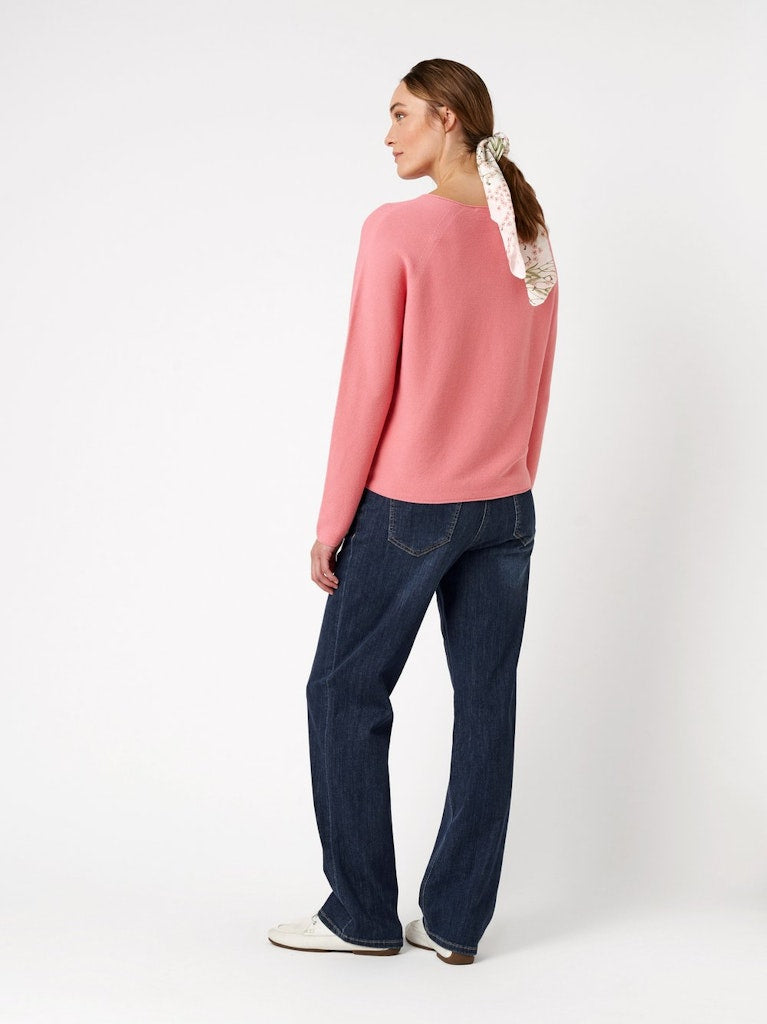 Toni Dress Damen Jeans Mid Blue Used