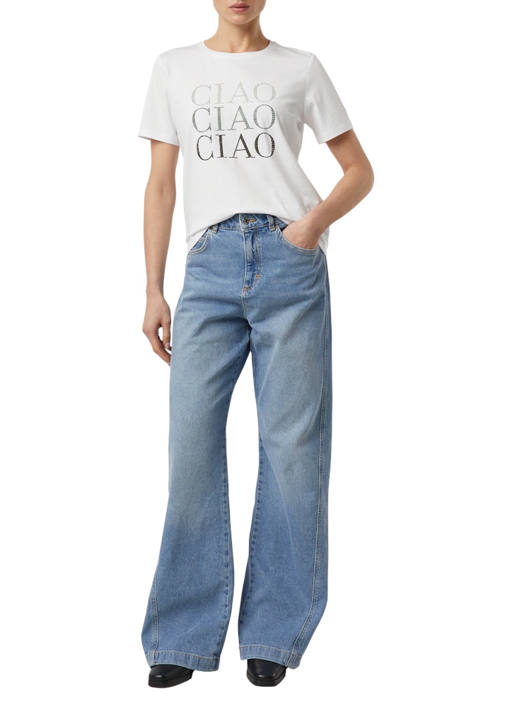 Comma Damen T-Shirts White