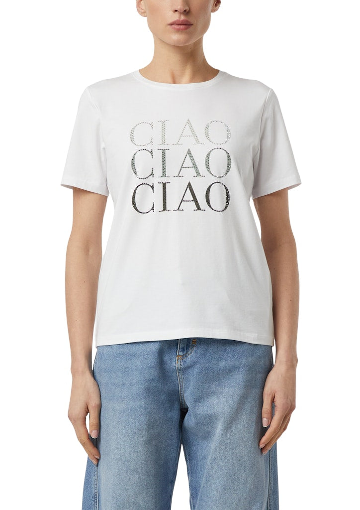 Comma Damen T-Shirts White
