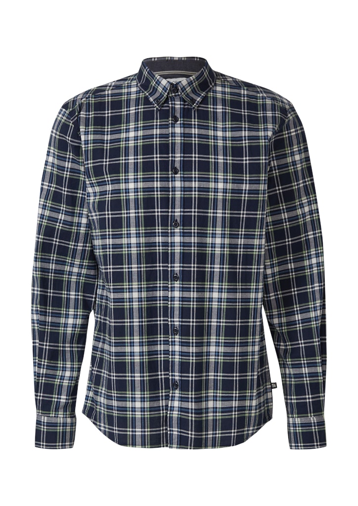 S. Oliver red Herren Hemden lang Blue