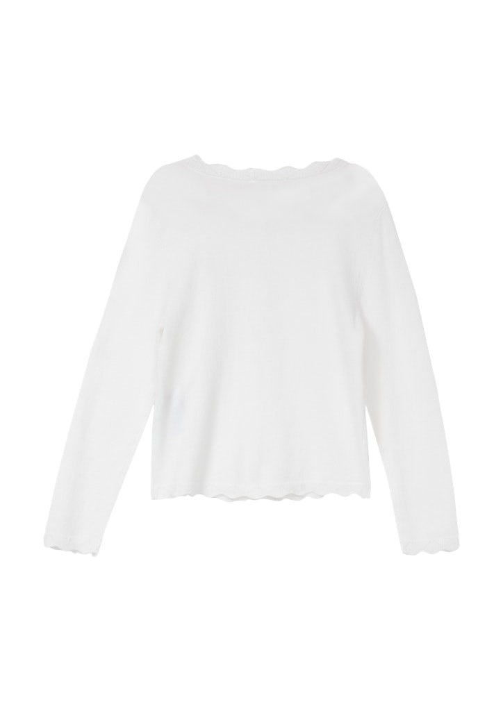 S. Oliver Mädchen Sweats & Sweatjacken White