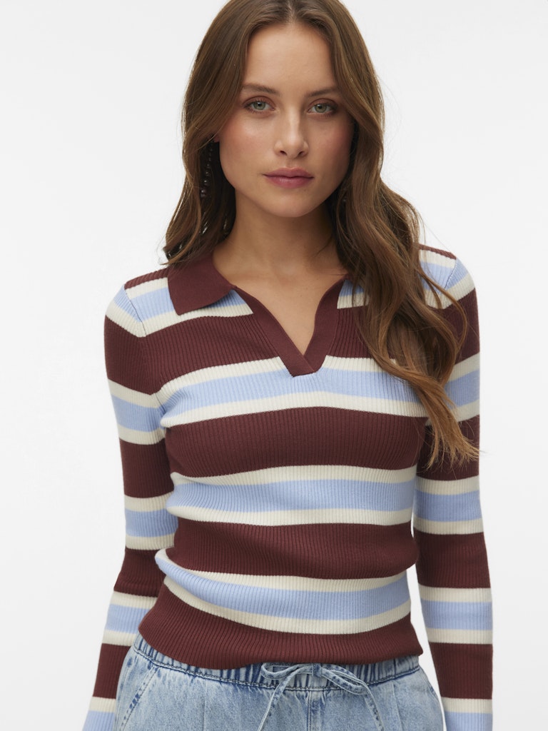 Vero Moda Damen Pullover Andorra/W. Birc