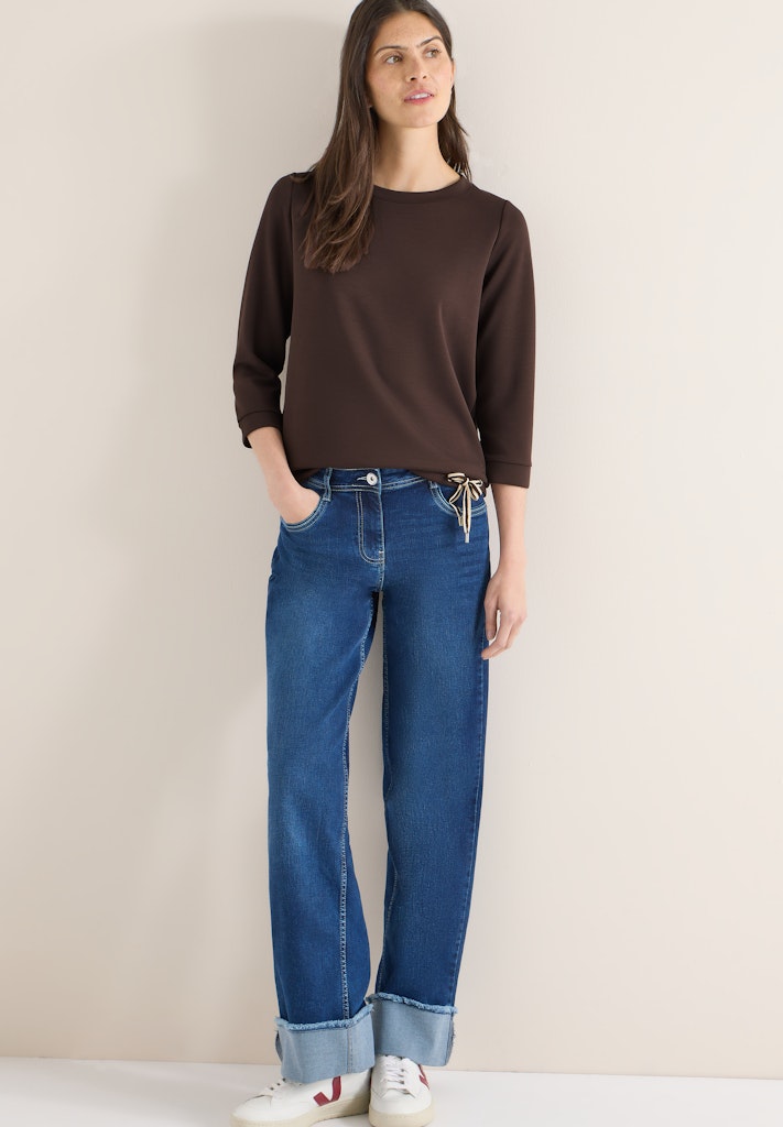 Cecil Damen T-Shirts Macchiato