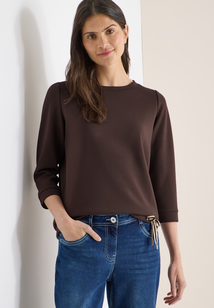 Cecil Damen T-Shirts Macchiato