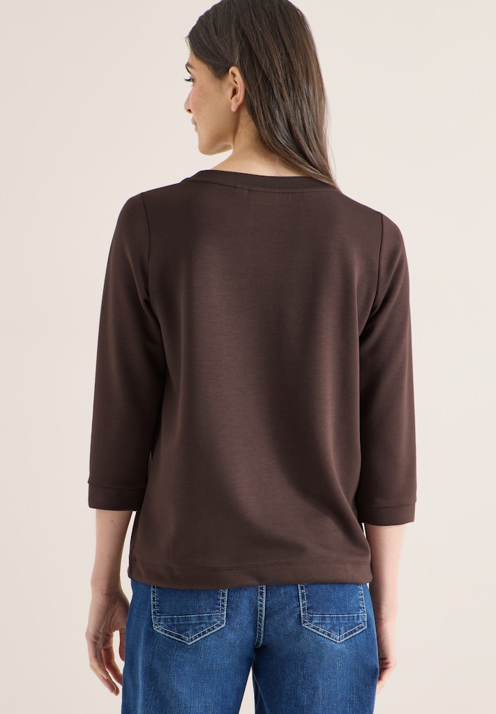 Cecil Damen T-Shirts  Macchiato