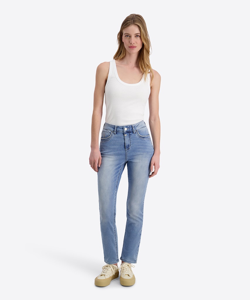 Timezone Damen Jeans  Bleach Bl