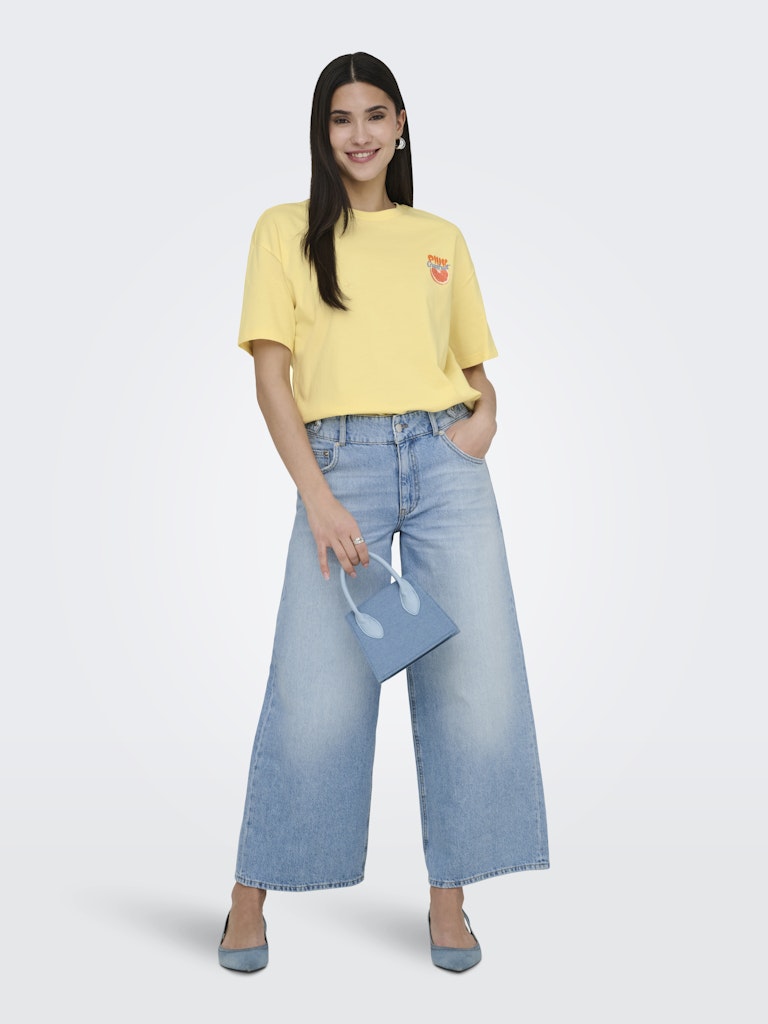 Only Damen T-Shirts Sunlight/Pink