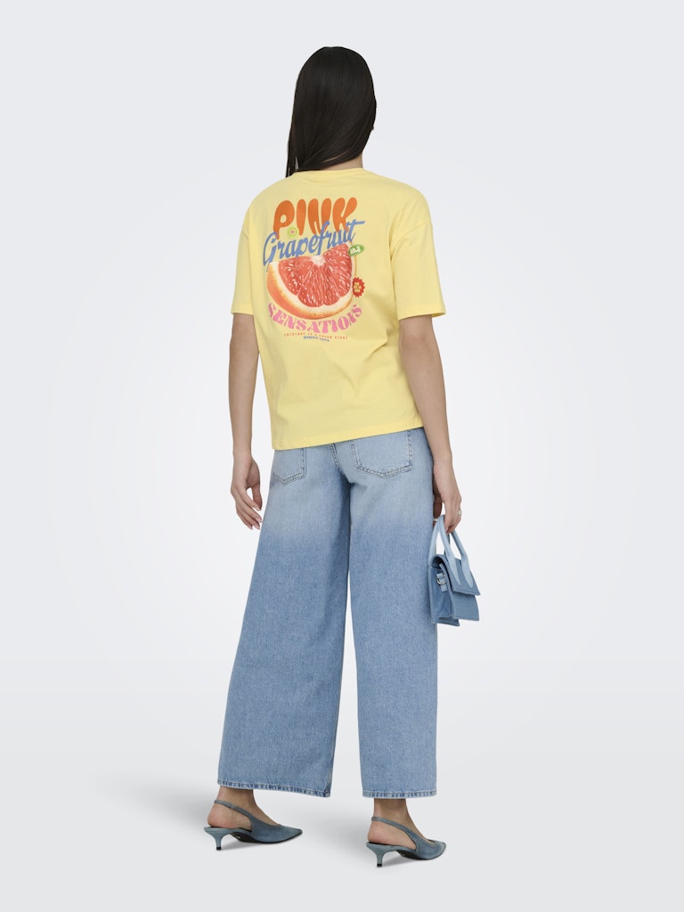 Only Damen T-Shirts Sunlight/Pink