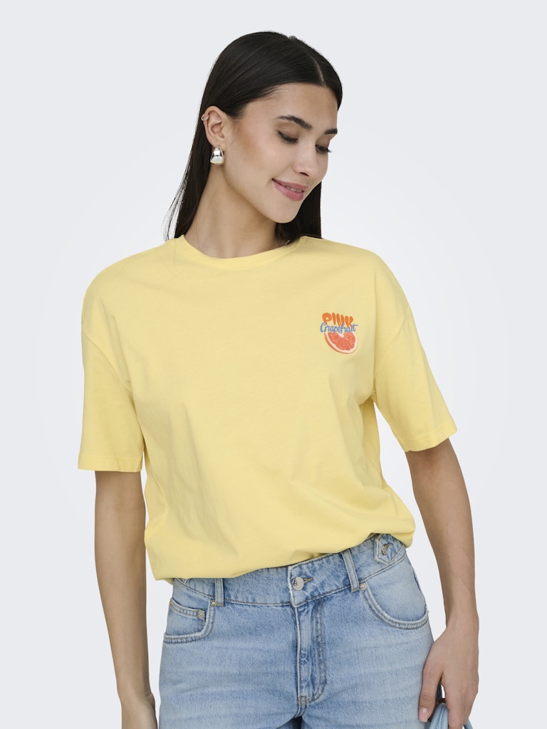Only Damen T-Shirts Sunlight/Pink