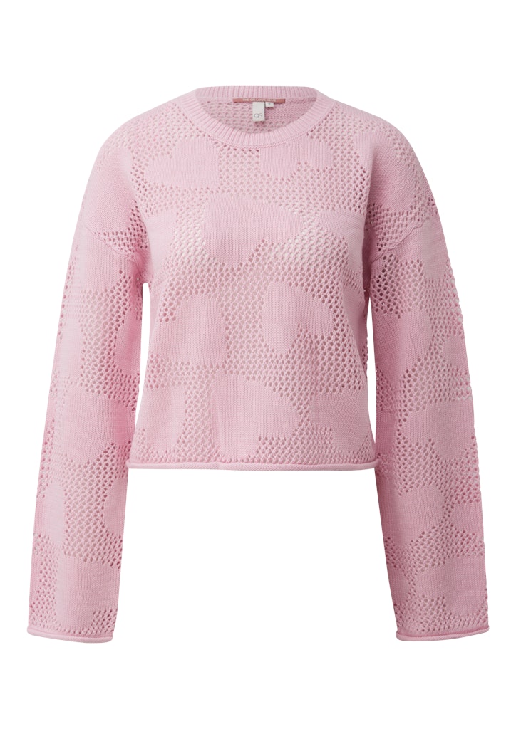 QS by S.Oliver Damen Pullover Lilac/Pink