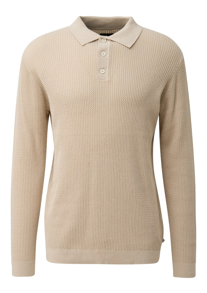 QS by S.Oliver Herren Pullover Grey/Black