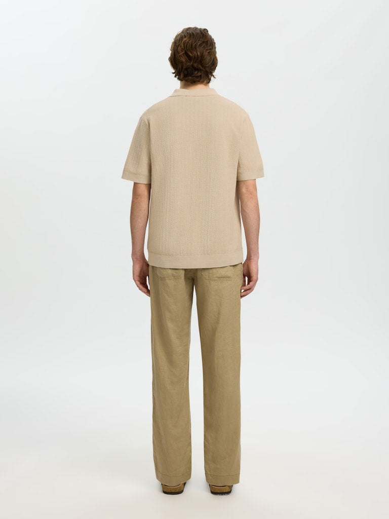 Selected homme Herren Pullover  Oatmeal