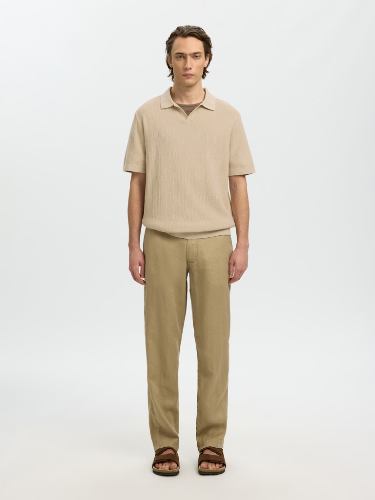 Selected homme Herren Pullover  Oatmeal