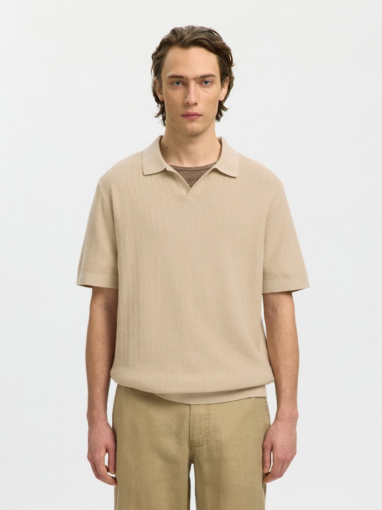 Selected homme Herren Pullover  Oatmeal